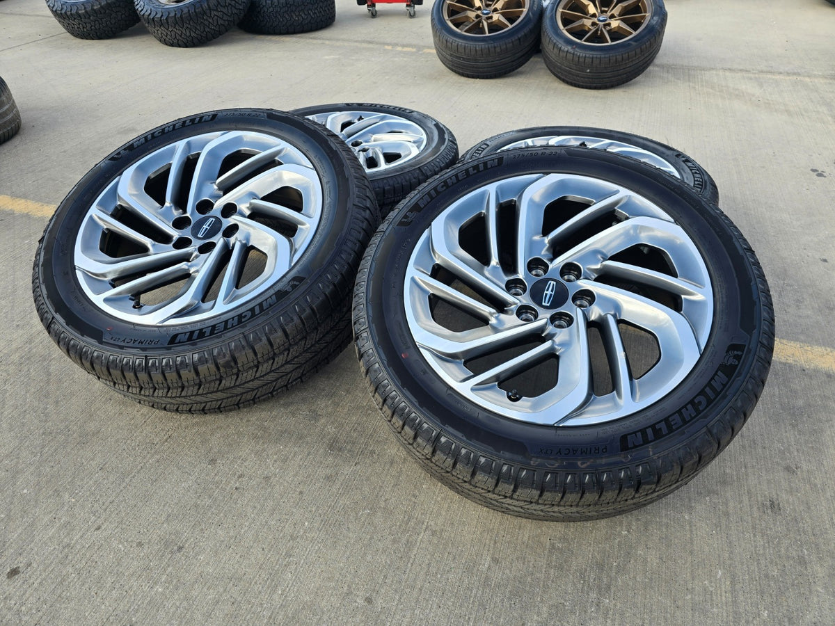 22" Lincoln Navigator OEM 94225 rims wheels BLACK LABEL 2025 2026 2027 SET NEW