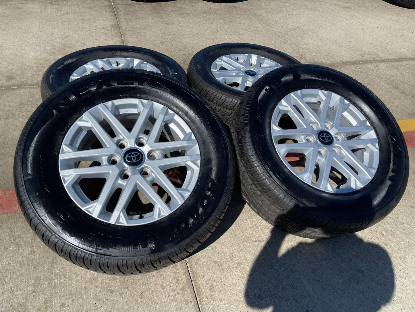 18" Toyota Tundra Sequoia OEM wheels rims 75281 LX600 2022 2024 2025 2026 NEXEN