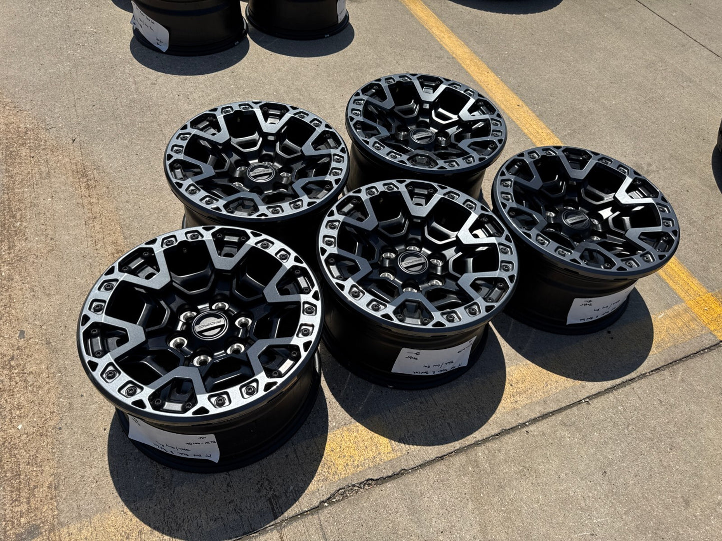 (4) 17" Ford F-150 Raptor R OEM BEADLOCK rims wheels 2024 2025 2026 2027 NEW