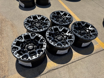 (4) 17" Ford F-150 Raptor R OEM BEADLOCK rims wheels 2024 2025 2026 2027 NEW