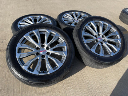 22" GMC Yukon Sierra Chevy Tahoe Silverado OEM wheels rims tires 14025 97000