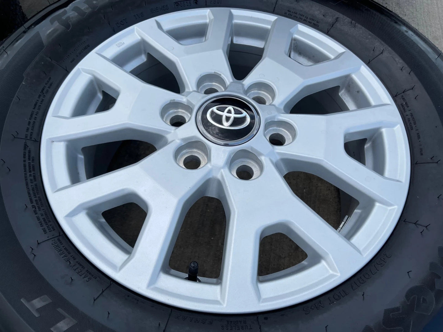 17" Toyota Tacoma 4Runner TRD OEM 10637 94254 wheels rims 2025 2026 FIRESTONE