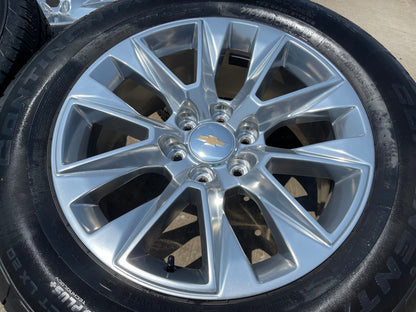 20" Chevy Tahoe Silverado LTZ 5920 OEM wheels rims Yukon 2026 CONTINENTAL NEW