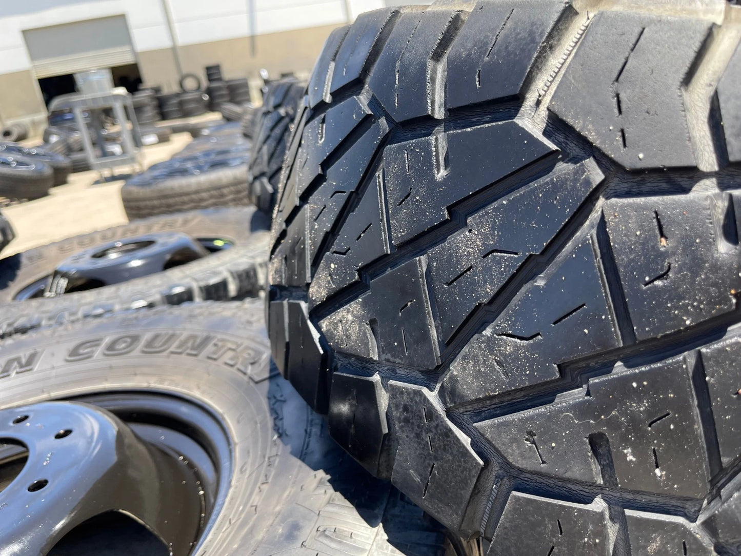 17" Dodge Ram 3500 Dually Laramie 8x200 wheels rims 2703 2704 OEM tires 35"