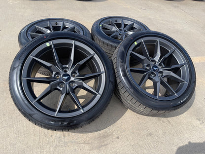 19" Ford Mustang GT Dark Horse OEM 95839 95840 wheels rims 2025 2026 2027 NEW
