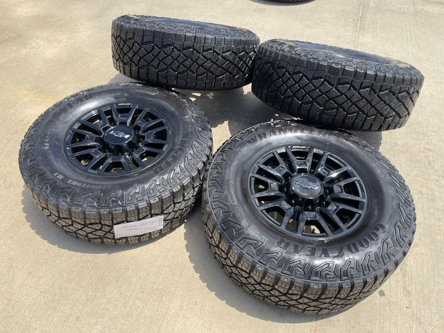 18" Chevy Silverado ZR2 Trail Boss 2500 OEM wheels rims #14122 2011-2027 SET
