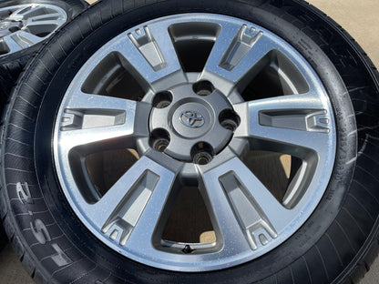 20" Toyota Tundra PLATINUM OEM 75159 SET wheels rims 5x150 tires GOODYEAR