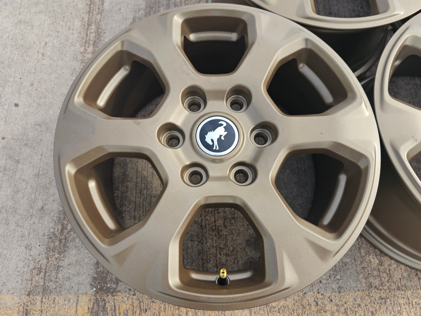 (5) 17" Ford Bronco wheels rims 10384 OEM Ranger BRONZE 2024 2025 2026 2027 NEW