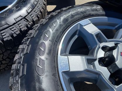 20" GMC Sierra AT4X 2500 3500 OEM wheels rims 94038 5188 Chevy Silverado SET NEW