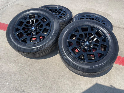 18" Mitsubishi Outlander OEM black wheels rims  TOYO SET