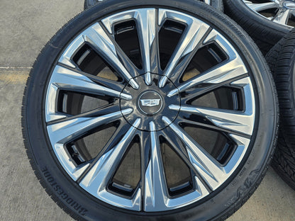 24" Cadillac Escalade PLATINUM OEM wheels rims V 2023 2024 2025 2026 2027 NEW