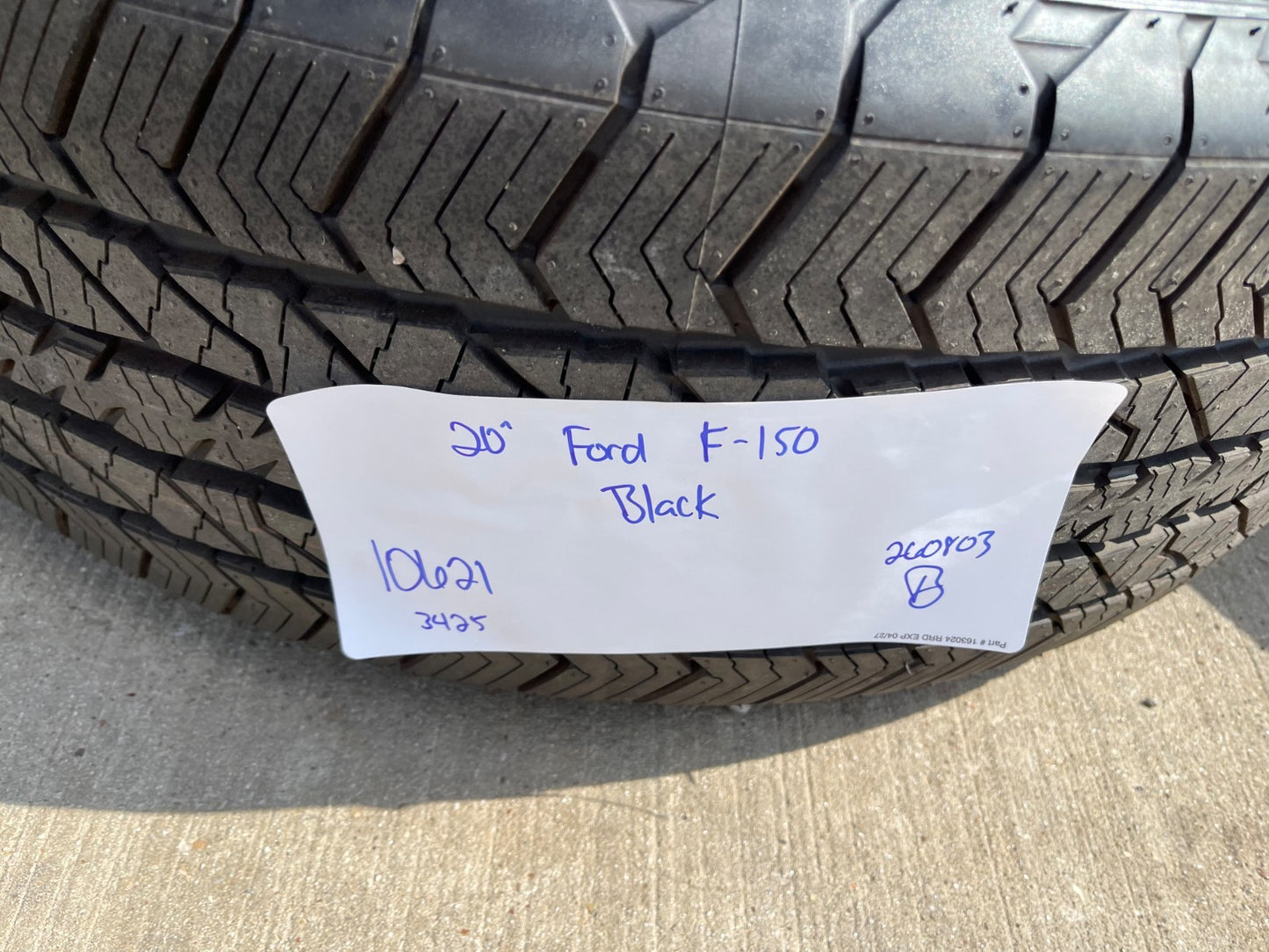 20" Ford F-150 LARIAT Limited OEM 10621 rims wheels Expedition SET 2026 2027 NEW