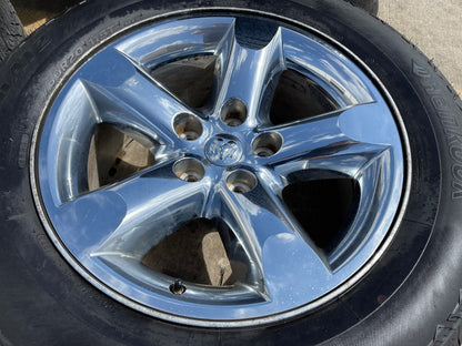 20" Dodge Ram 1500 OEM wheels rims 2267 CHROME 5x139 tires HANKOOK