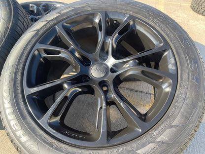 20" Jeep Grand Cherokee Trackhawk SRT OEM wheels rims 9174 tires NEW