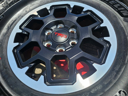 18" Toyota Tacoma 4Runner TRD OEM 94199 wheels rims SET 2026 2027 MICHELIN NEW