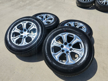 18" GMC Sierra Canyon Chevy Tahoe Colorado OEM 5910 wheels rims MICHELIN