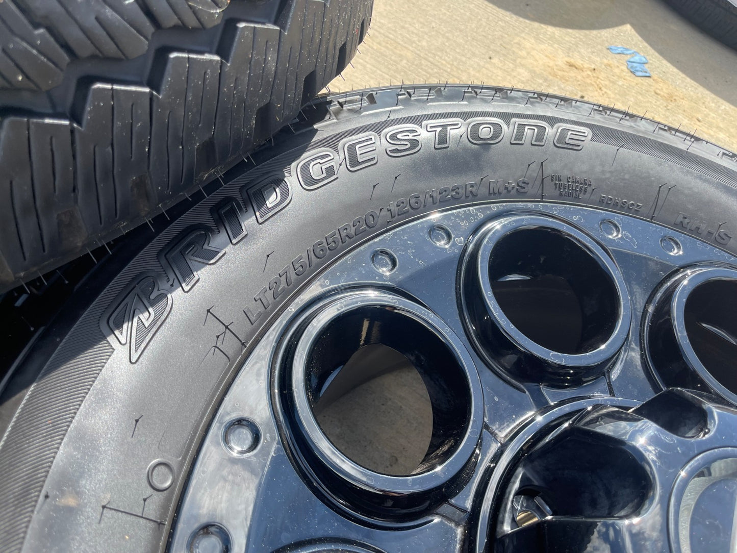 20" Ford F-250 F-350 OEM TREMOR wheels rims SET 10299 10484 BRINDGESTONE NEW