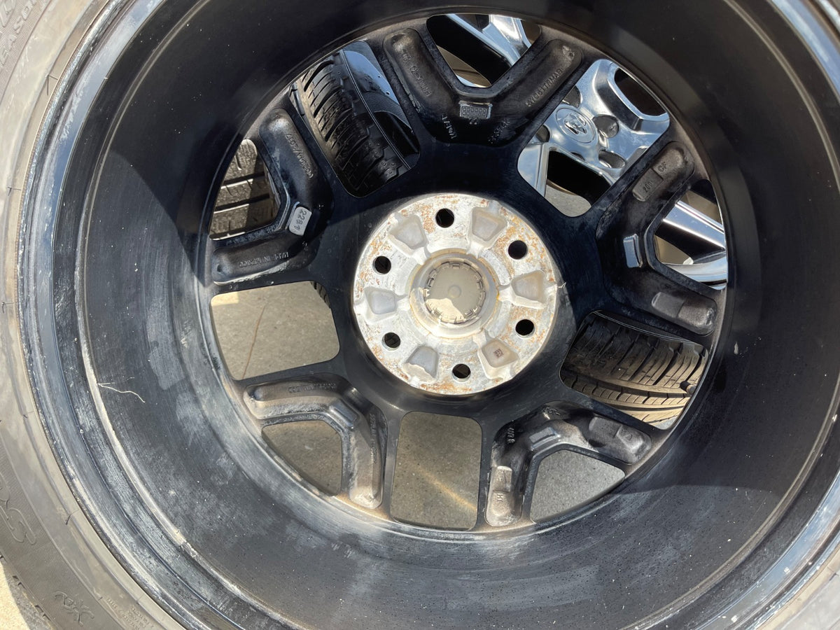 22" Dodge Ram 1500 OEM LIMITED Laramie wheels rims black 2725 2684 PIRELLI