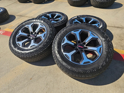 20" GMC Sierra AT4X Canyon Chevy Silverado OEM wheels rims SET 2026 2027 NEW