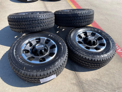 18" Ford F-250 F-350 OEM 10482 LARIAT rims wheels BRIDGSETONE SET NEW