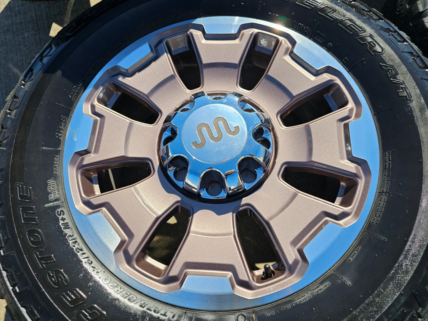 20" Ford F-250 F-350 OEM 10487 LIMITED KING RANCH tan wheels rims 2024 2025 2026