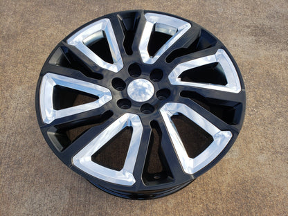 22" Chevy Silverado 1500 Tahoe Suburban OEM Replica 5907 5901 spare wheel rim