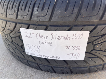 24" 24x9 GMC Yukon Chevy Tahoe 1500 OEM replica wheel rim 5668 spare single