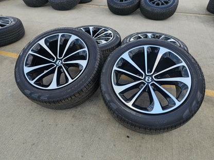 21" Bentley Bentayga OEM wheels rims black Mulliner Continental Flying Spur GT