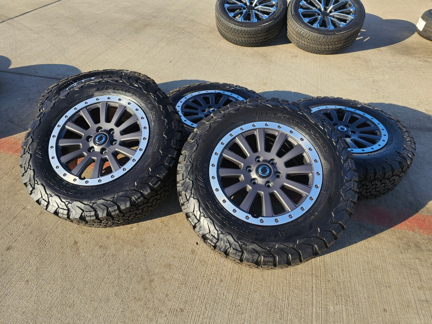 NEW (5) 18" INEOS Grenadier OEM wheels rims Beadlock RIM# 2774-1 FITS 2023-2027