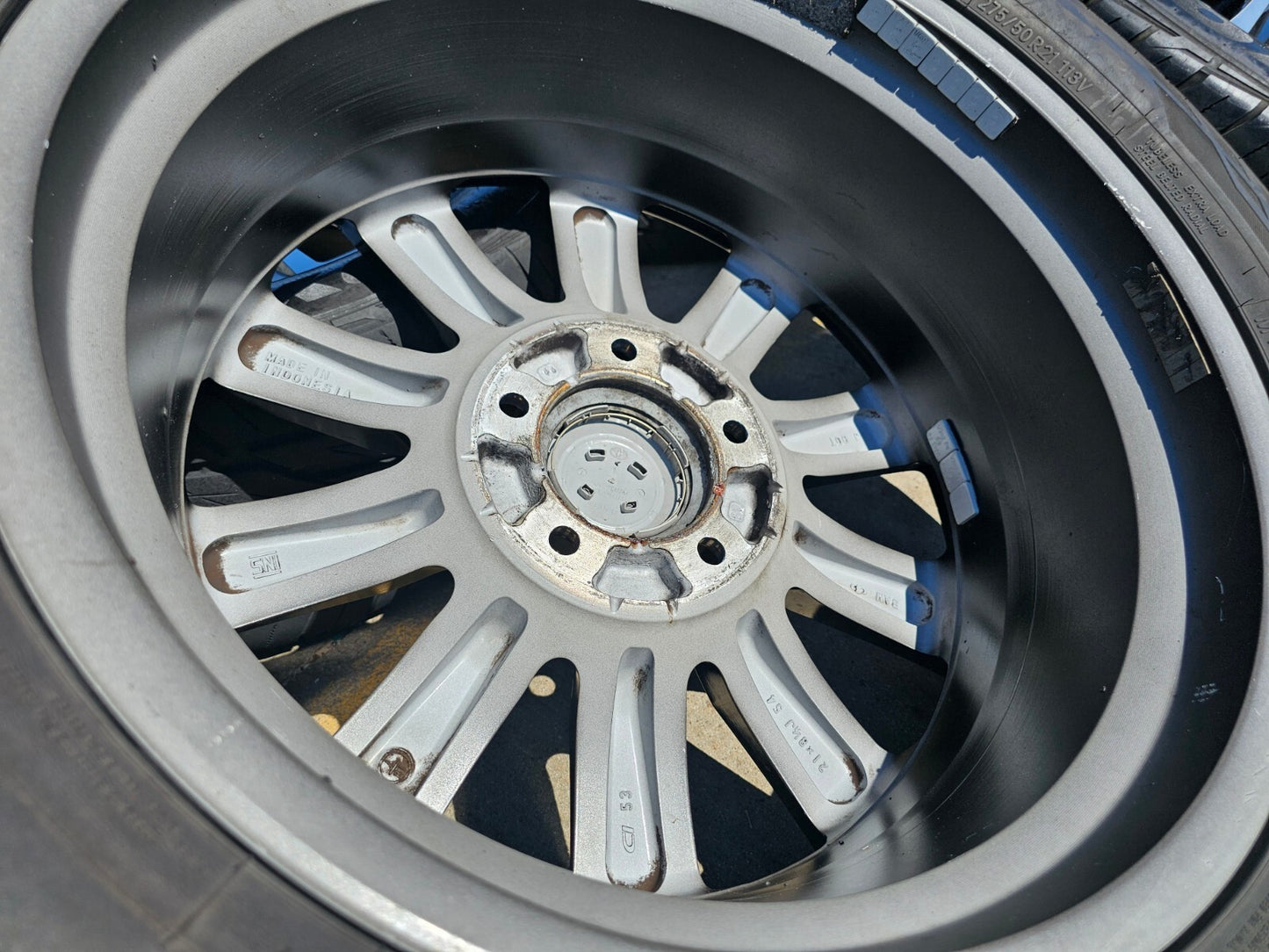 21" Lexus LX570 Toyota Land Cruiser OEM 74341 wheels rims tires 5x150