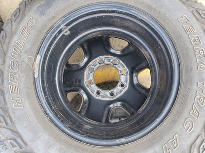 18" Dodge Ram 2500 3500 STEEL chrome OEM 2473 wheels rims tires HERCULES