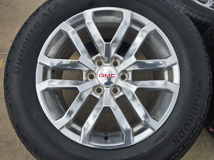 NEW 20" GMC Sierra Yukon AT4 Tahoe OEM wheels rims SET Rim #5924 Fits 1999-2027