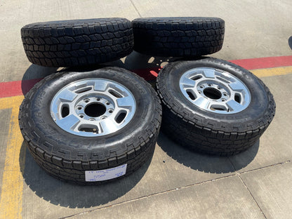 17" GMC Sierra Chevy Silverado 2500 3500 OEM 5500 wheels rims COOPER A/T3 SET