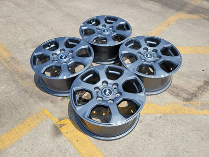 (4) 17" Ford Bronco wheels rims 10384 OEM NEW Ranger 2024 2025 2026 2027 NEW SET