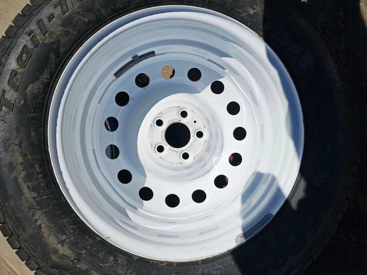 17" Ford Maverick Bronco Sport WHITE rims wheels 10415 OEM SET NEW BFG A/T