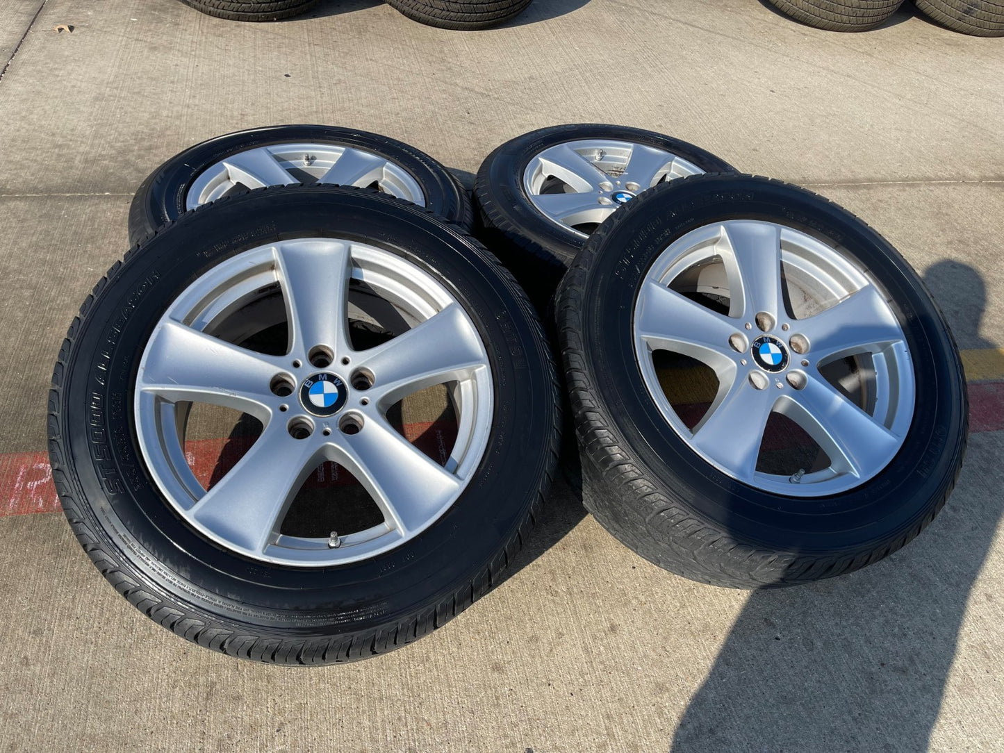18" BMW OEM X5 71533 71169 Style 209 wheels rims tires 2007 2008 2012 2013 2015