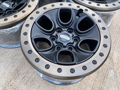 17" Ford F-150 Raptor OEM BEADLOCK rims wheels 10459 95210 BRONZE 2025 2026 NEW