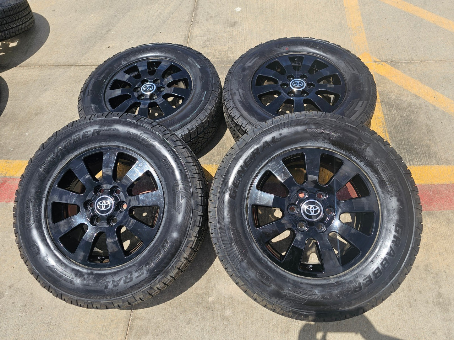 18" Toyota Land Cruiser OEM TRD wheels rims 95952 SET Tundra Sequoia NEW