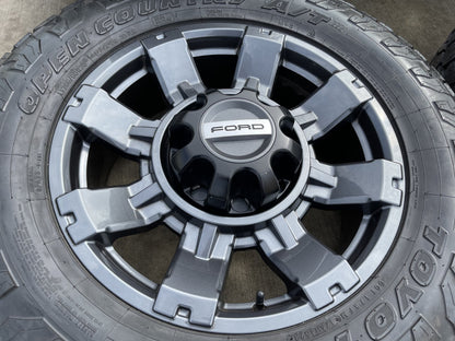 20" Ford F-250 F-350 OEM 10296 10485 Lariat wheels rims 2023 2024 2025 2026 TOYO