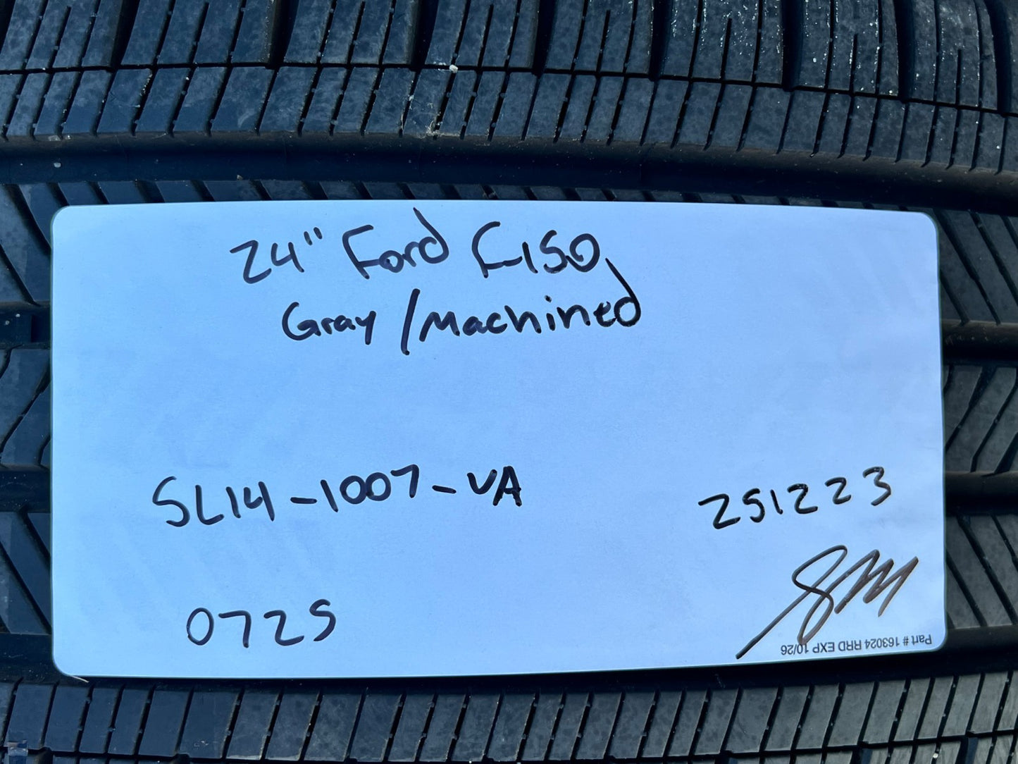 24" Ford F-150 LIMITED Plus OEM rims wheels Expedition 2024 2025 2026 NEW
