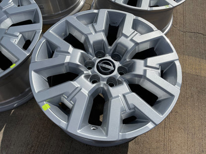 17" Nissan Frontier OEM Desert Runner 62832 wheels rims 2024 2025 2026 2027 NEW
