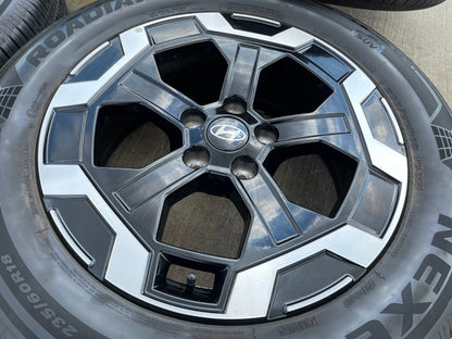18" Hyundai Santa Fe Cruz OEM wheels rims 52910 Black 2023 2024 2025 2026