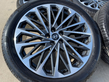 21" Hyundai Palisade Calligraphy OEM 94345 wheels rims SET 2026 2027 PIRELLI NEW