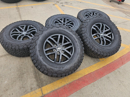 17" Ford Ranger Tremor OEM rims wheels 10431 tires 2022 2023 2024 2025 NEW BFG