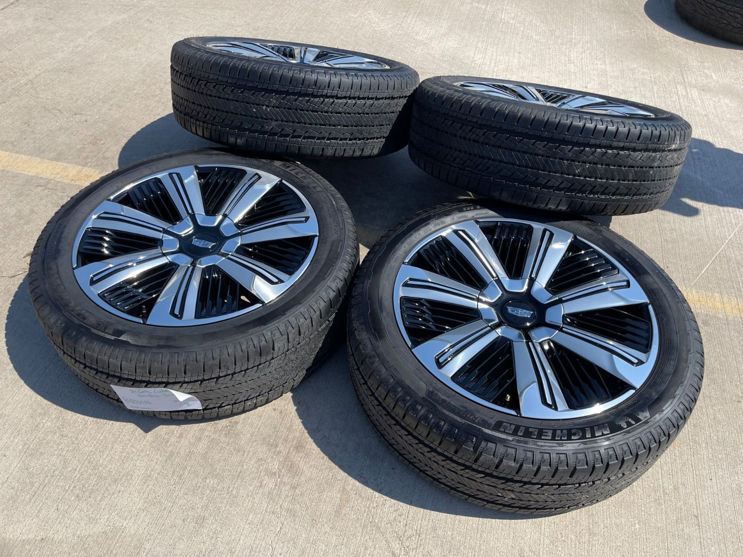24" Cadillac Escalade IQ DEEP SPACE EV OEM wheels rims Hummer 2500 2025 2026