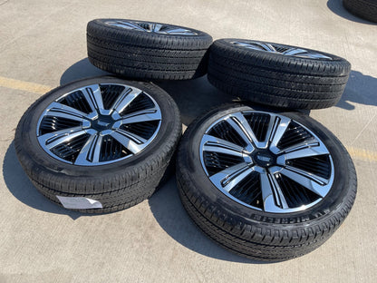 24" Cadillac Escalade IQ DEEP SPACE EV OEM wheels rims Hummer 2500 2025 2026