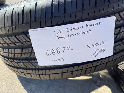 20" Subaru Ascent Outback Legacy Forester OEM 68872 wheels rims NEW MICHELIN