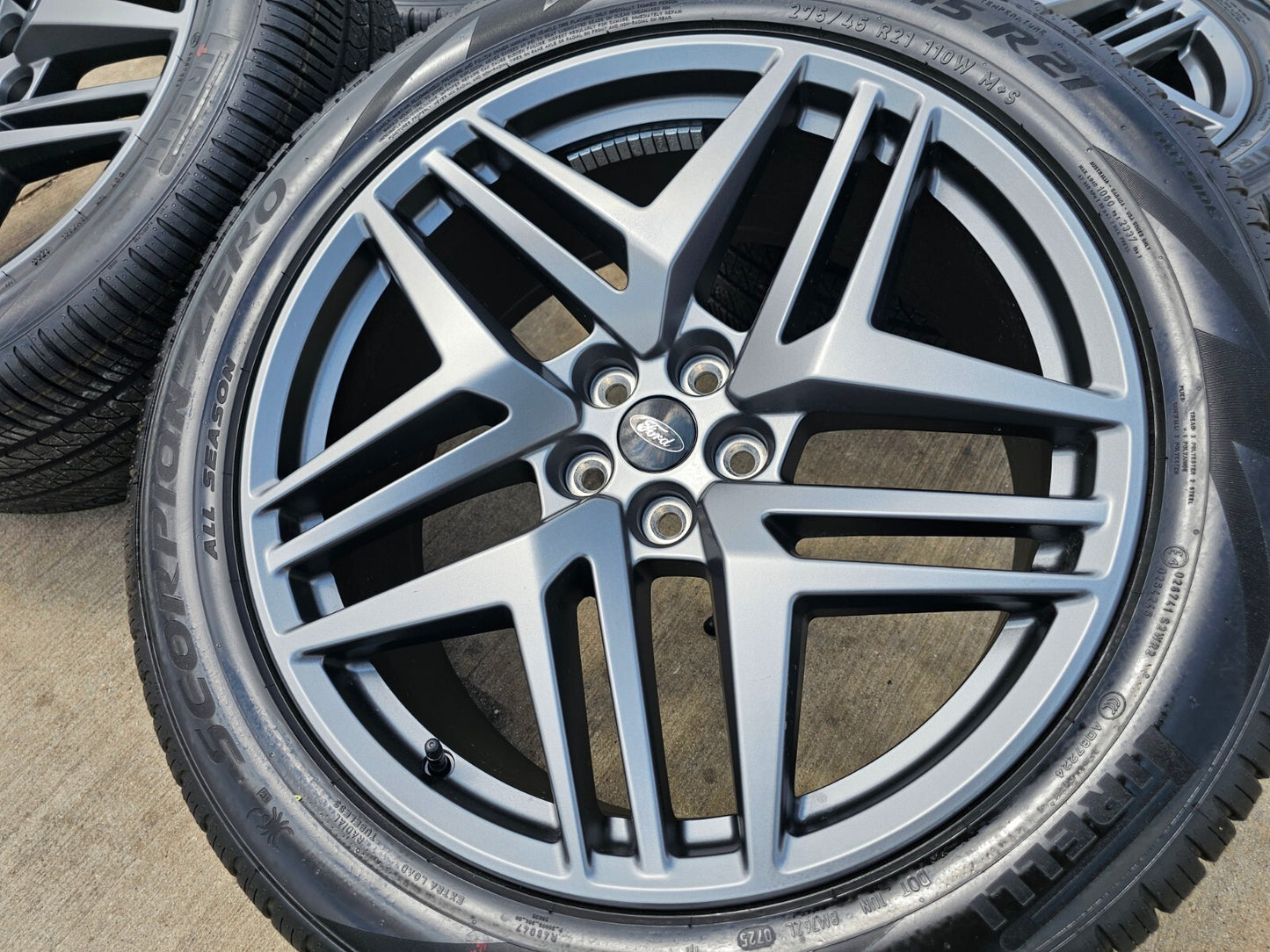 21" Ford Explorer ST OEM rims wheels Lincoln Aviator 2025 2026 2027 PIRELLI NEW