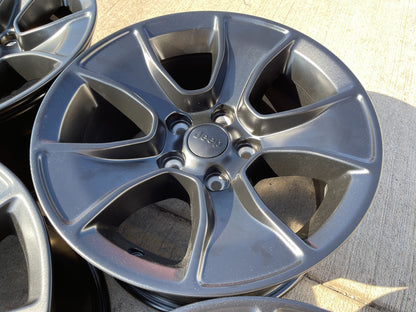 (5) 17" Jeep Wrangler Rubicon OEM 96226 wheels rims Gladiator NEW