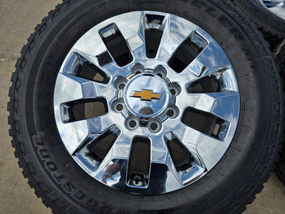 20" Chevy Silverado GMC Sierra 2500 3500 OEM 5960 5947 CHROME wheels rims